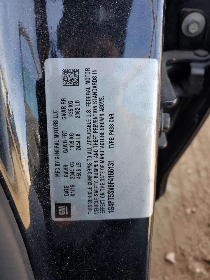 2015 Buick Verano Premium VIN: 1G4PT5SV8F4166131 Lot: 90729535