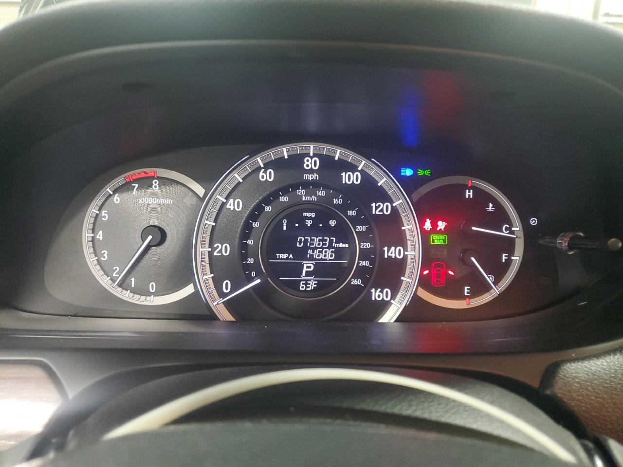 2016 Honda Accord Ex VIN: 1HGCR2F77GA236136 Lot: 86121955