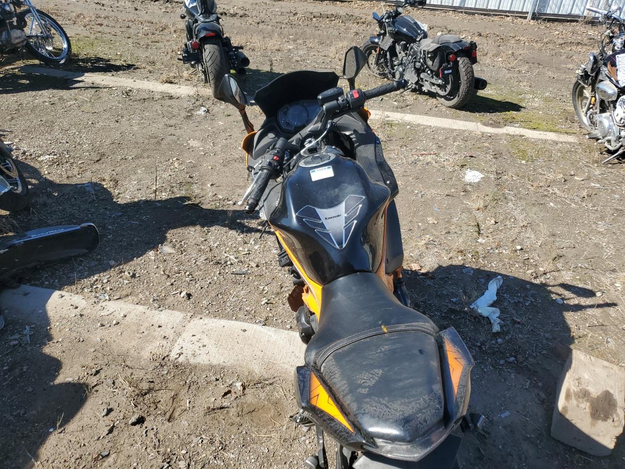 2019 Kawasaki Ex650 F VIN: JKAEXEK12KDA35250 Lot: 85854055