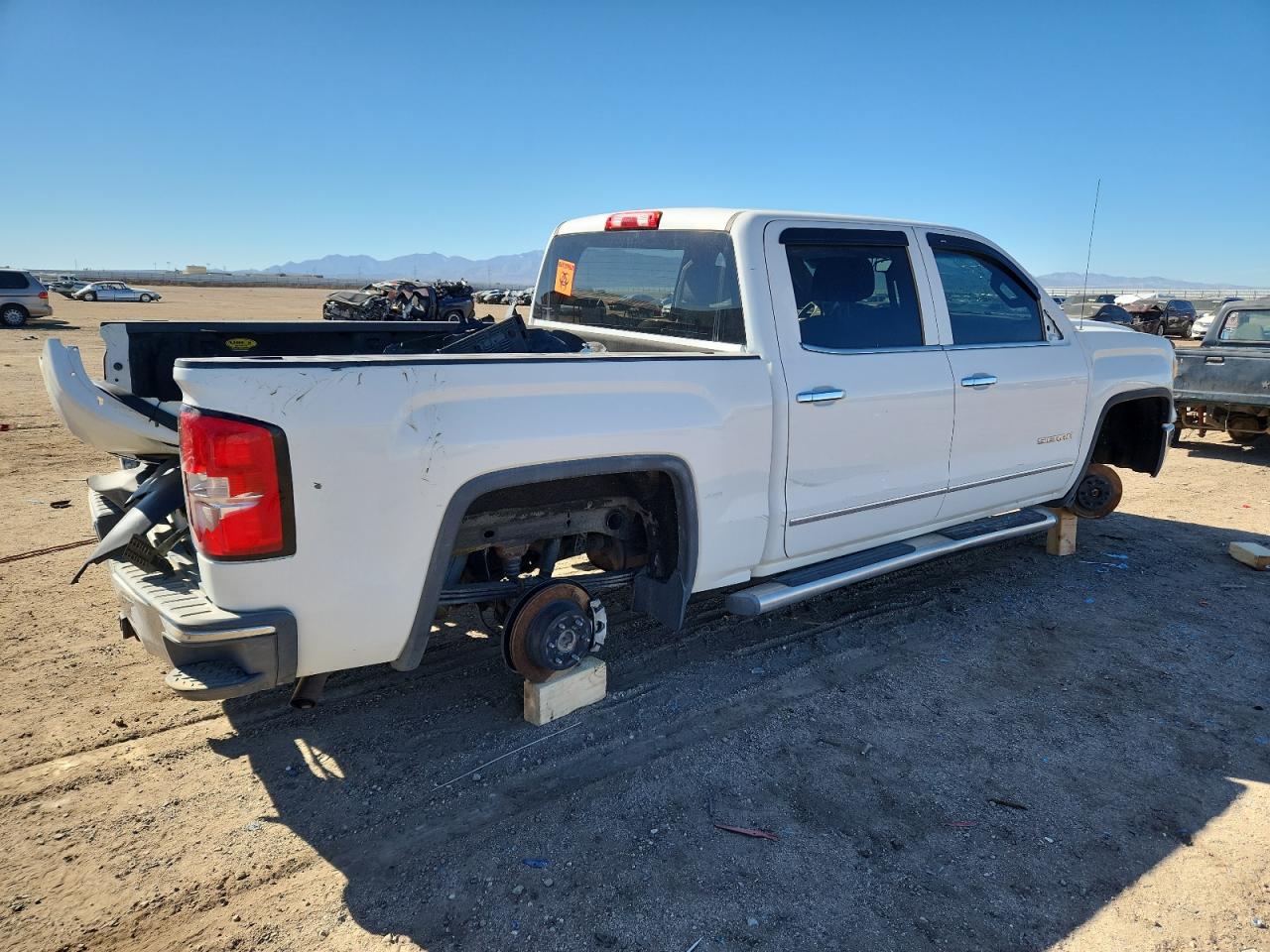 2015 GMC Sierra K1500 Slt white other gas 3GTU2VEC5FG309902 photo #4