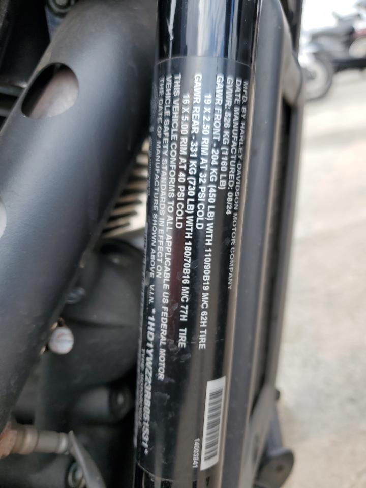 2024 Harley-Davidson Fxlrs VIN: 1HD1YWZ23RB051531 Lot: 86521625