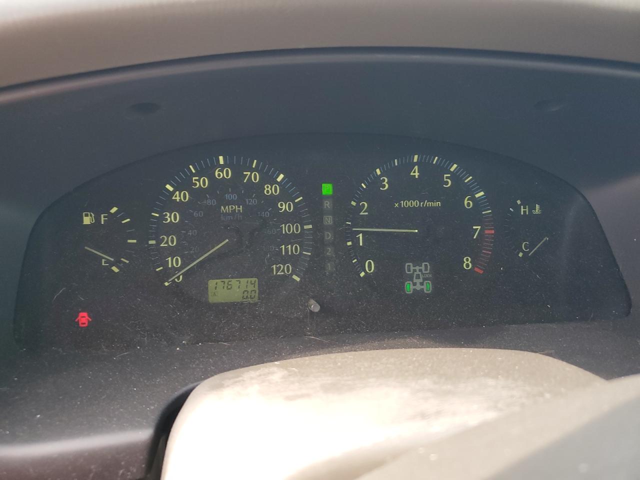 2001 Infiniti Qx4 VIN: JNRDR09Y81W219867 Lot: 87404325