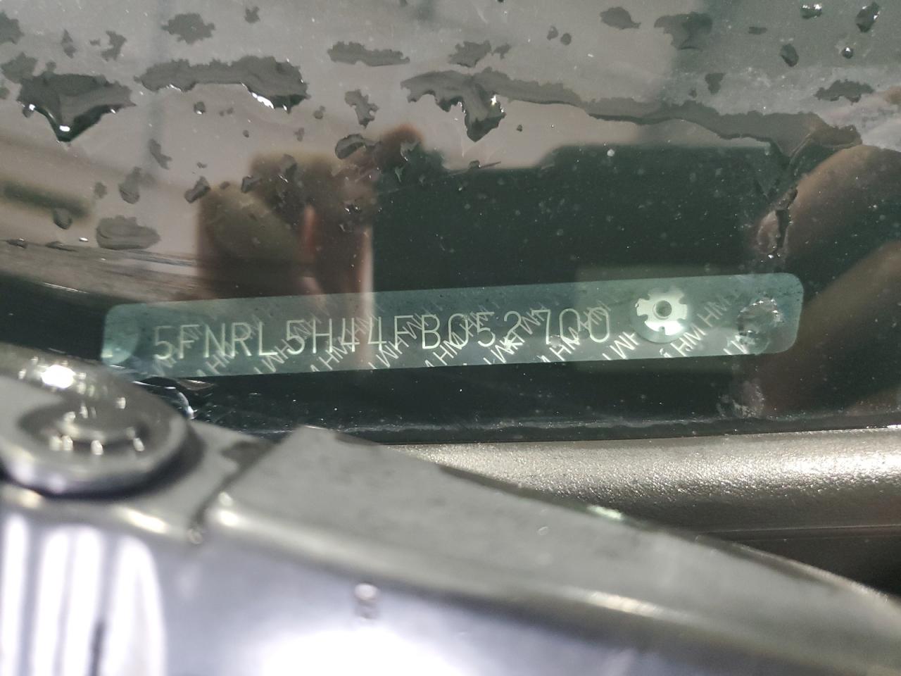 2015 Honda Odyssey Ex VIN: 5FNRL5H44FB052700 Lot: 86177755