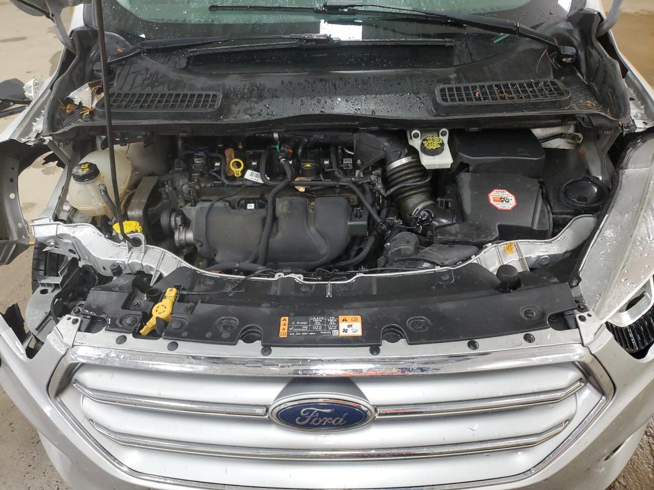 2017 Ford Escape Titanium VIN: 1FMCU9J9XHUE34316 Lot: 87295225