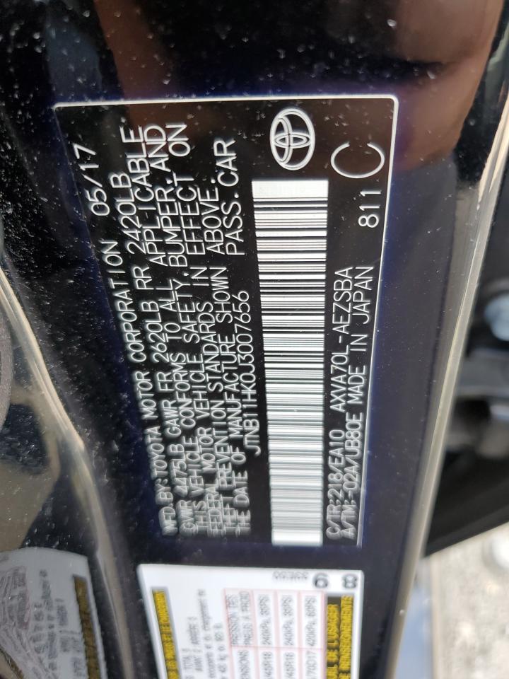 2018 Toyota Camry L VIN: JTNB11HK0J3007656 Lot: 82251355