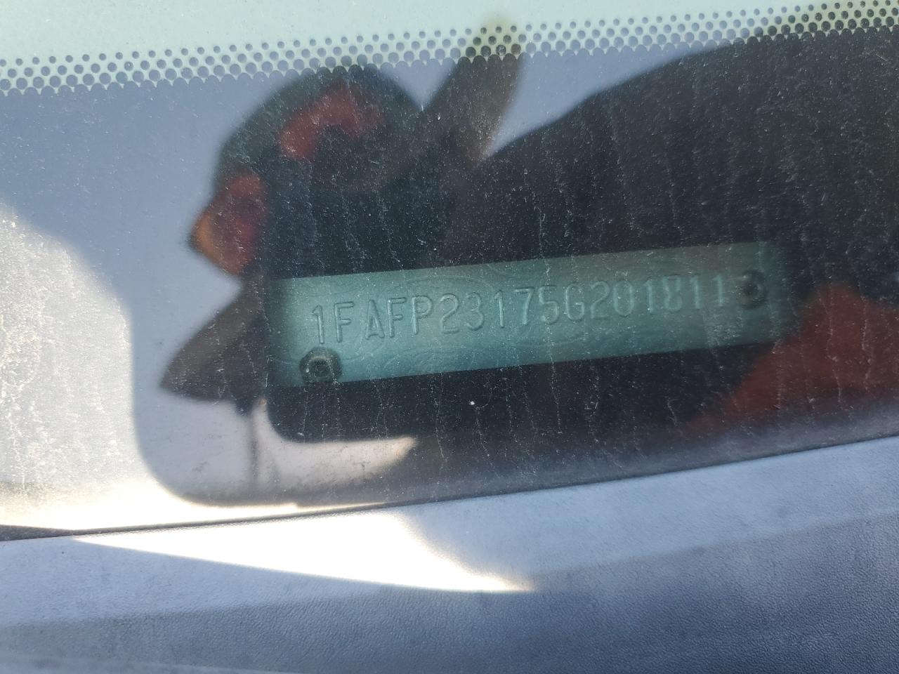 2005 Ford Five Hundred Se VIN: 1FAFP23175G201811 Lot: 84451465