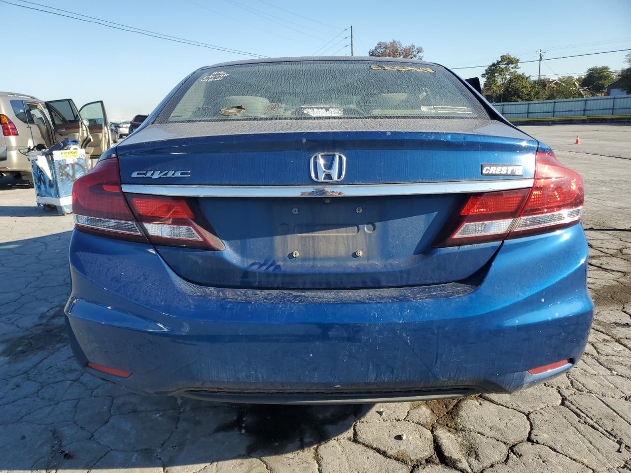 2013 Honda Civic Lx VIN: 19XFB2F54DE068429 Lot: 86460675