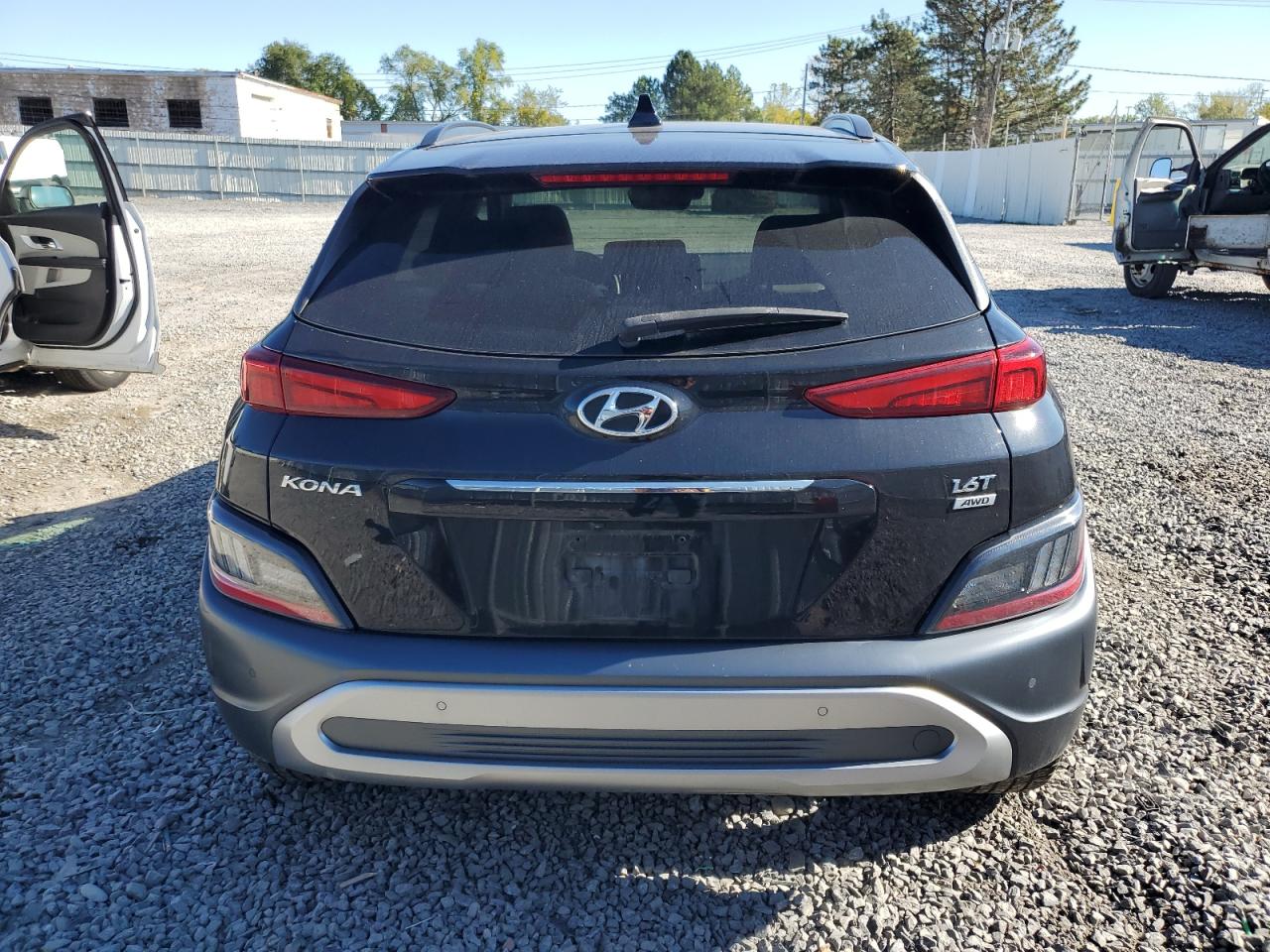 2022 Hyundai Kona Limited VIN: KM8K5CA38NU923648 Lot: 84450365