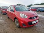 2016 NISSAN MICRA 1.2 VISIA 5DR for sale at Copart WISBECH