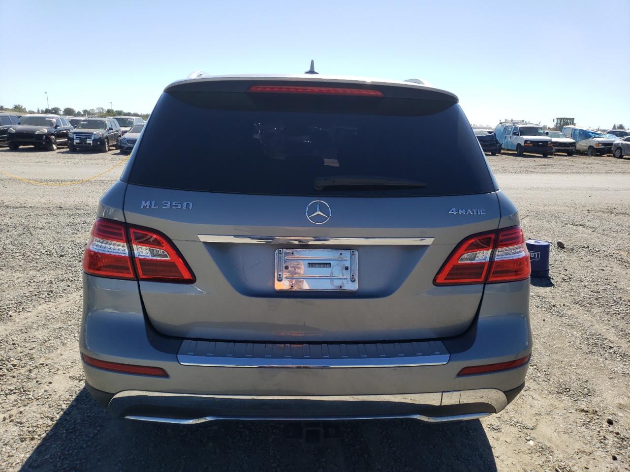 2012 Mercedes-Benz Ml 350 4Matic VIN: 4JGDA5HB9CA041965 Lot: 82276245