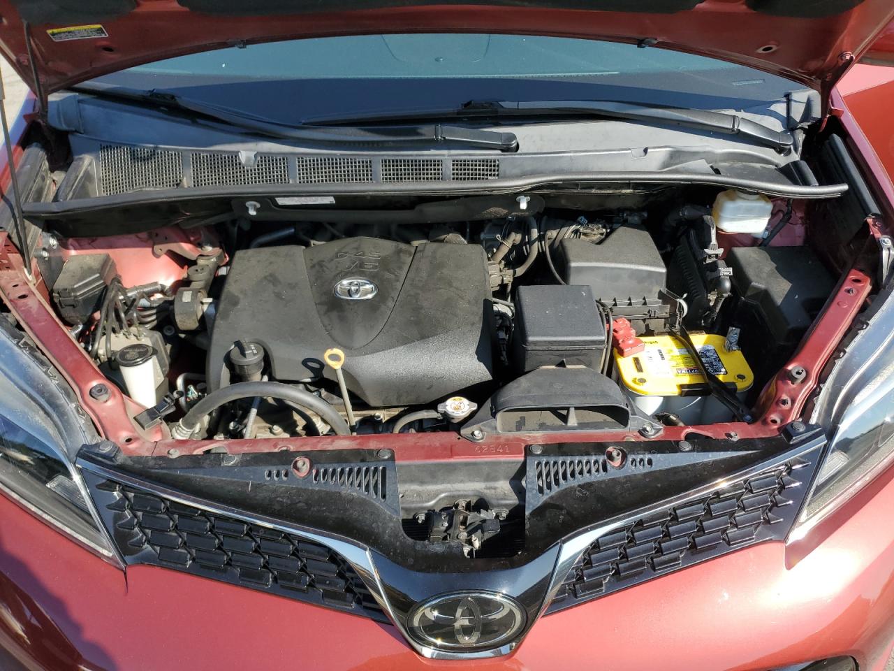 2019 Toyota Sienna Se VIN: 5TDXZ3DC7KS009238 Lot: 84815005