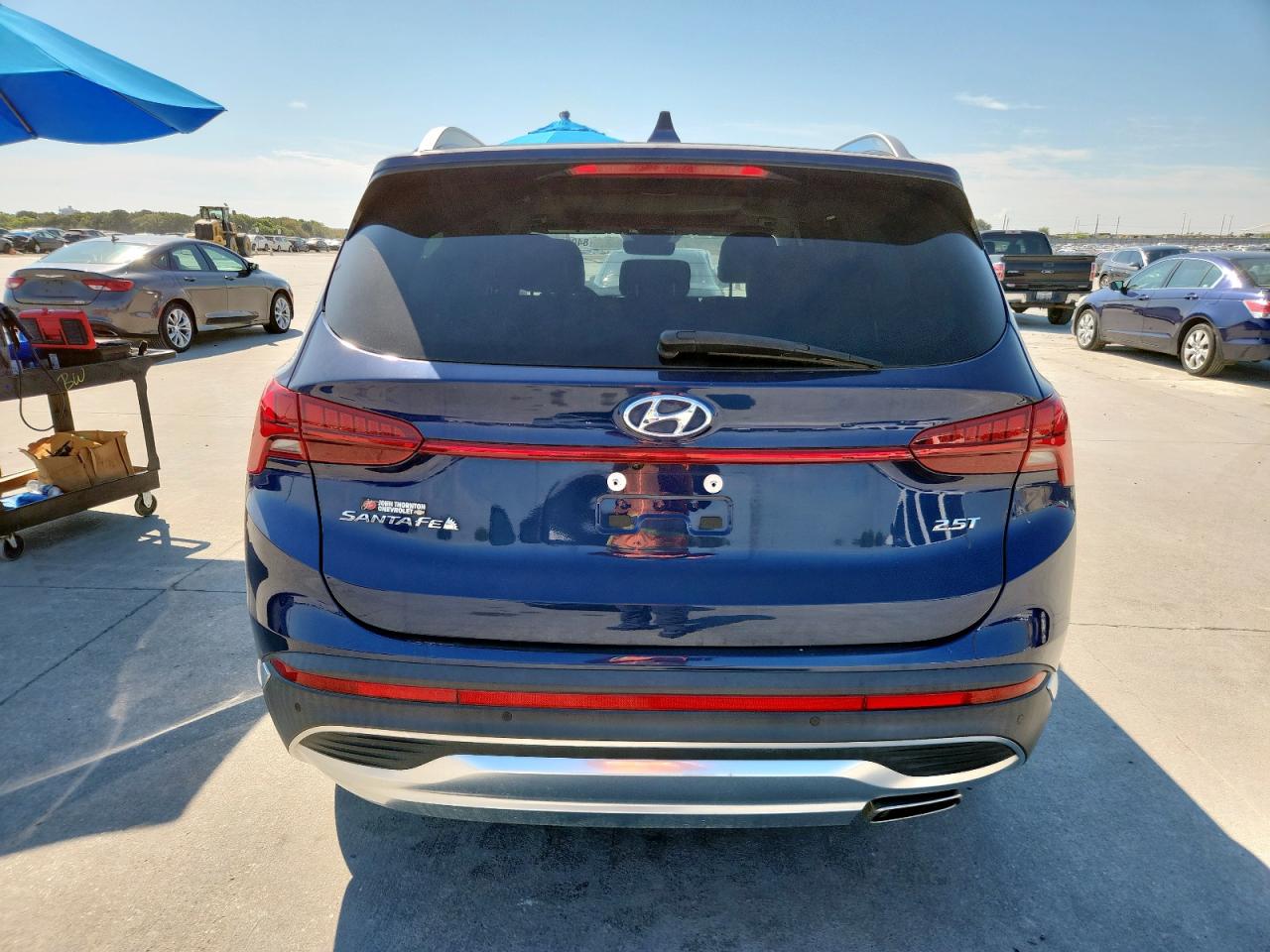 2021 Hyundai Santa Fe Limited VIN: 5NMS44AL8MH312599 Lot: 84061305