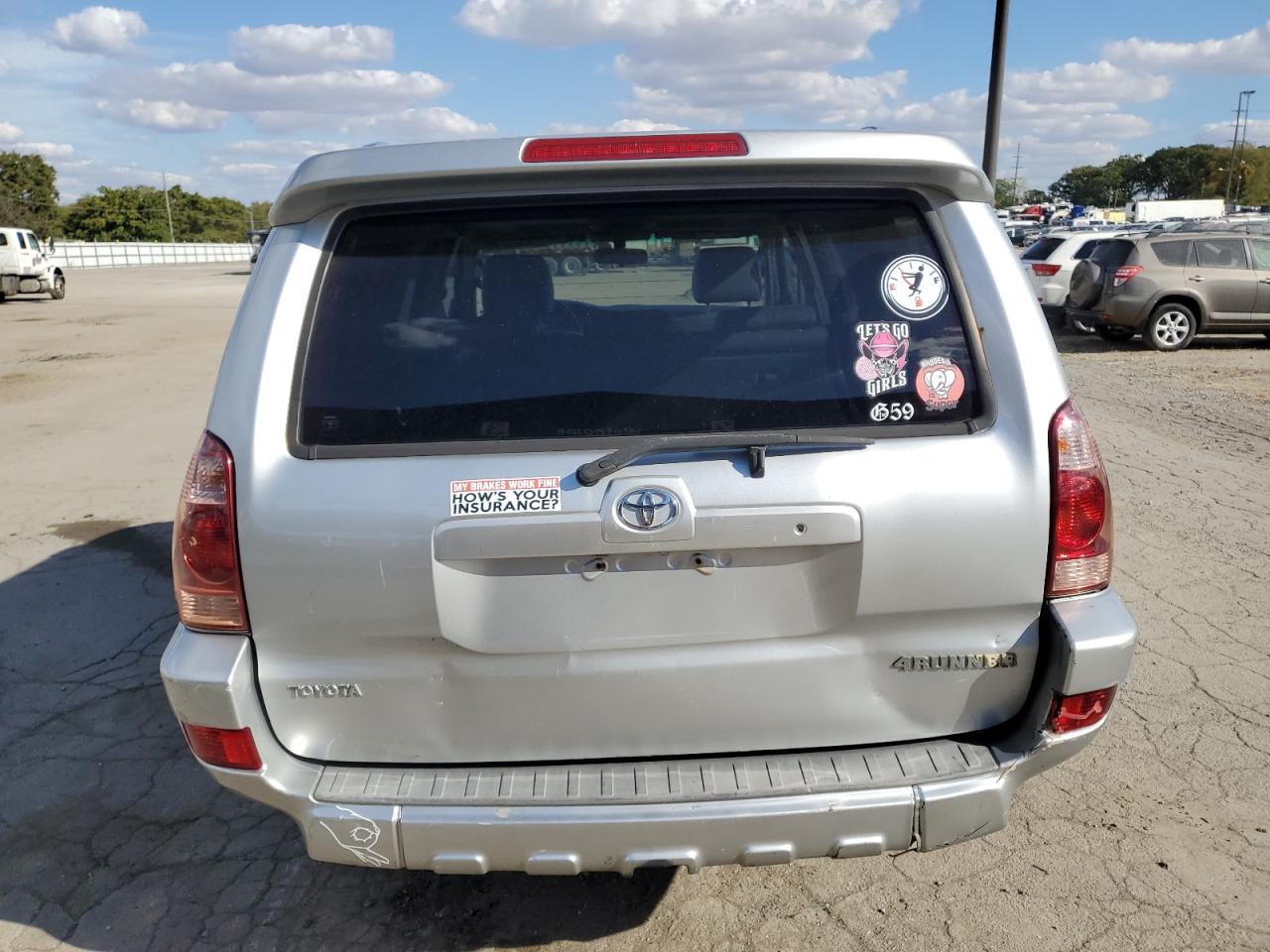 2003 Toyota 4Runner Limited VIN: JTEBT17R638000449 Lot: 86483735