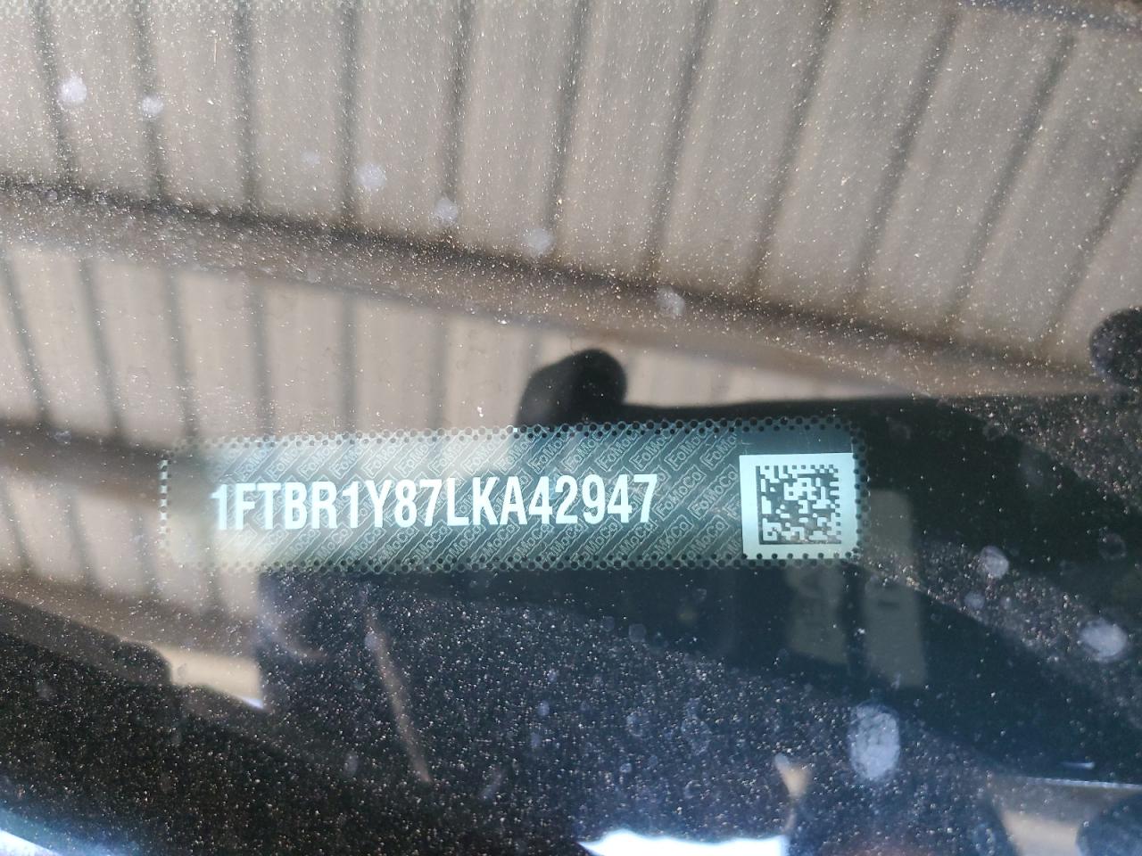 2020 Ford Transit T-250 VIN: 1FTBR1Y87LKA42947 Lot: 90799065