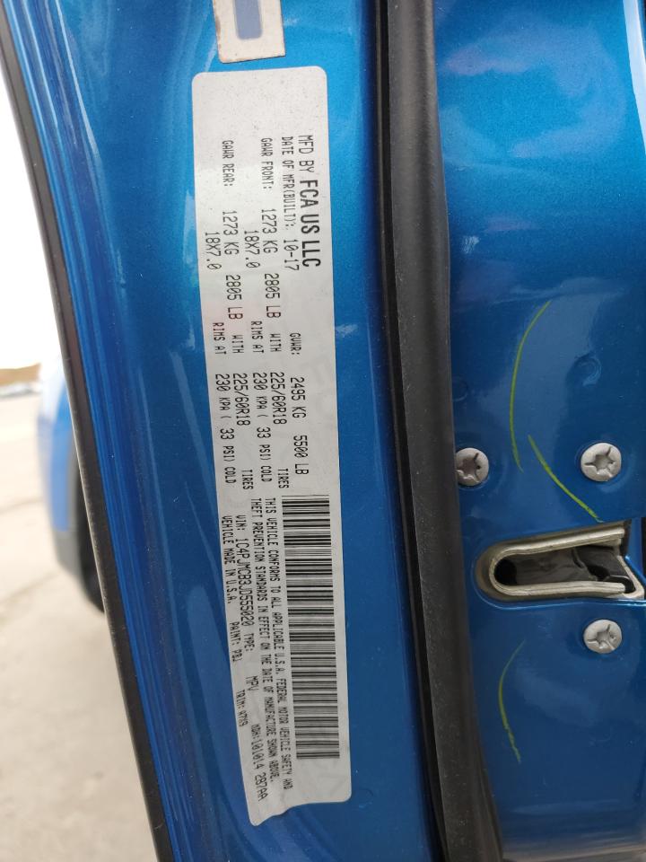 2018 Jeep Cherokee Latitude VIN: 1C4PJMCB3JD555020 Lot: 85418335