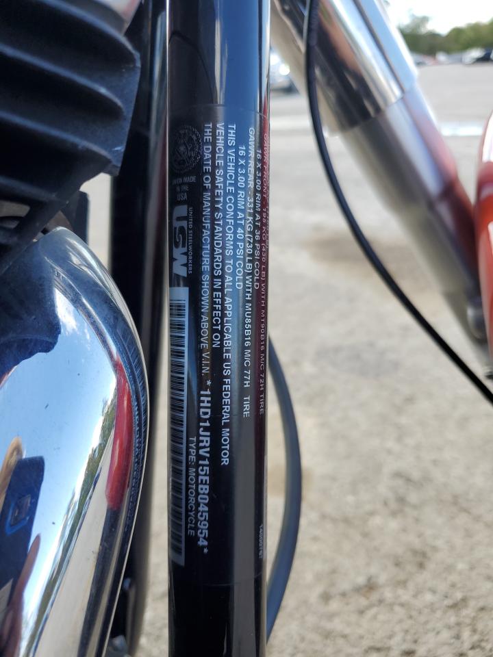 2014 Harley-Davidson Fls Softail Slim VIN: 1HD1JRV15EB045954 Lot: 85256855