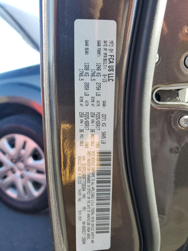 2015 Dodge Journey Se VIN: 3C4PDCAB9FT739304 Lot: 82504465