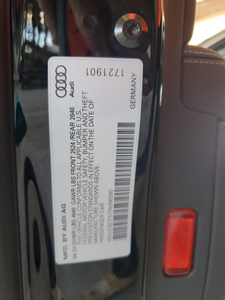 2023 Audi A5 Premium Plus 40 VIN: WAUCBCF57PA056580 Lot: 84917045