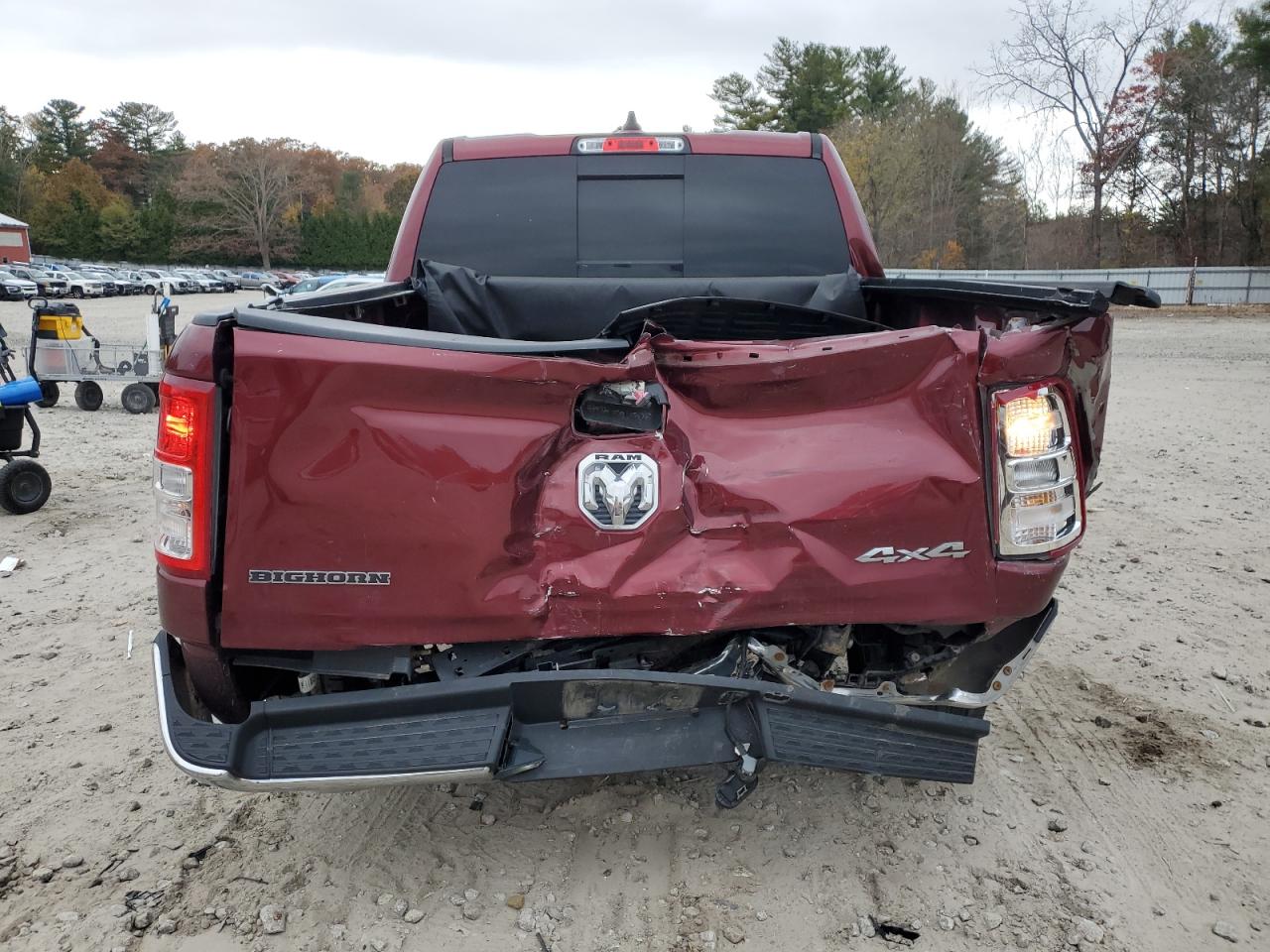 2021 Ram 1500 Big Horn/Lone Star VIN: 1C6SRFFT3MN549629 Lot: 90330125