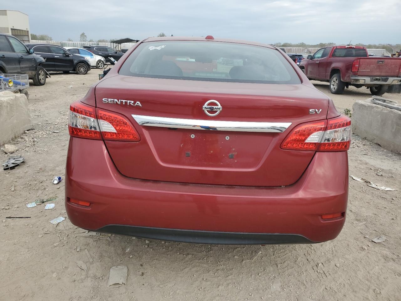 2015 Nissan Sentra S VIN: 3N1AB7AP0FL663568 Lot: 86284695