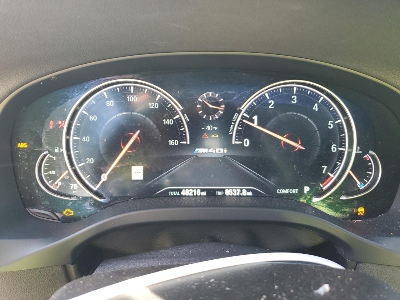 2019 BMW X4 M40I VIN: 5UXUJ5C59KLJ62759 Lot: 84875485