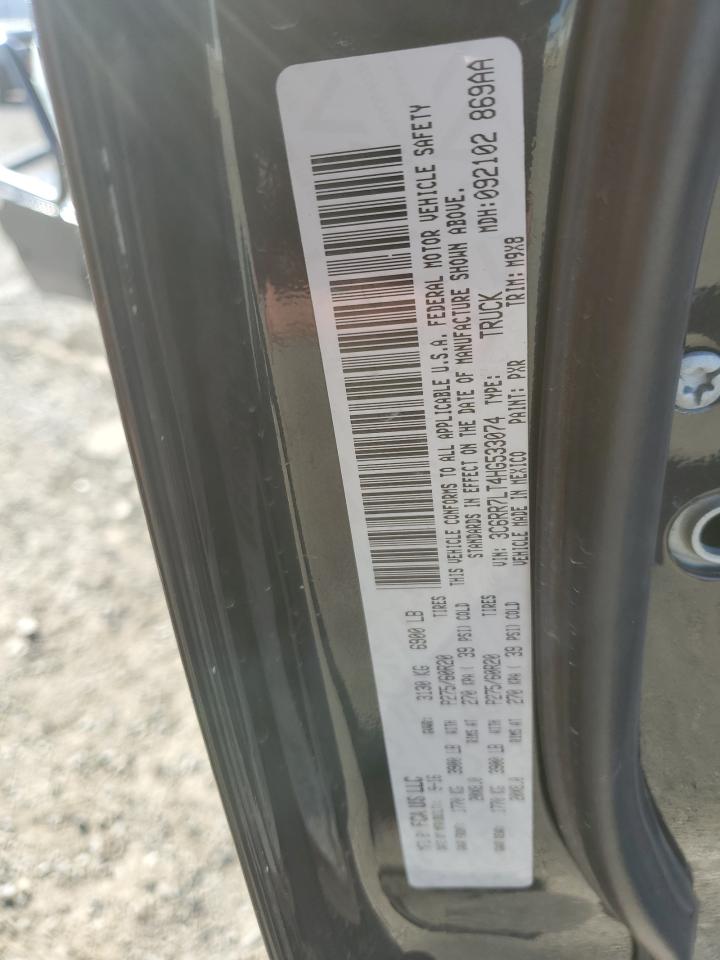 2017 Ram 1500 Slt VIN: 3C6RR7LT4HG533074 Lot: 82532255