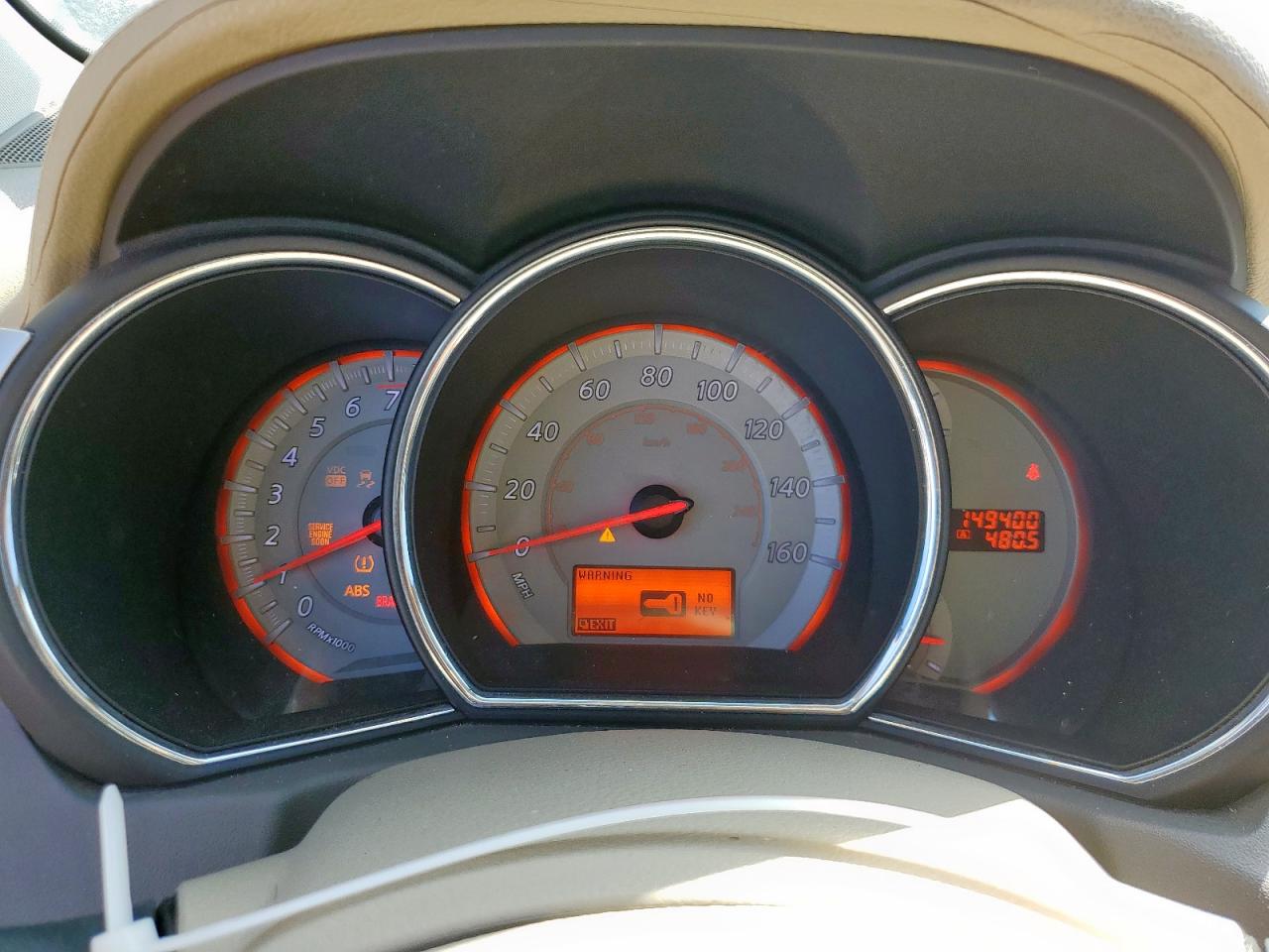 2009 Nissan Murano S VIN: JN8AZ18W99W131628 Lot: 84969015