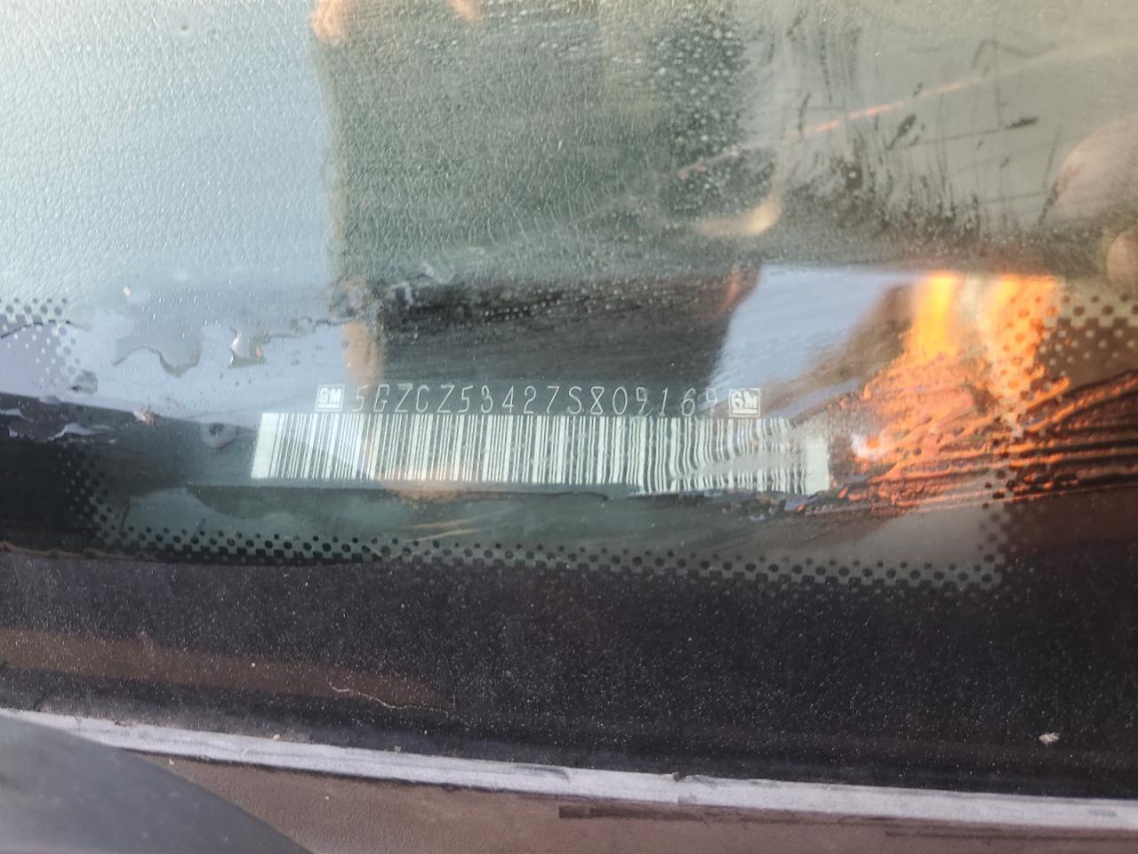 2007 Saturn Vue VIN: 5GZCZ53427S809169 Lot: 82325765