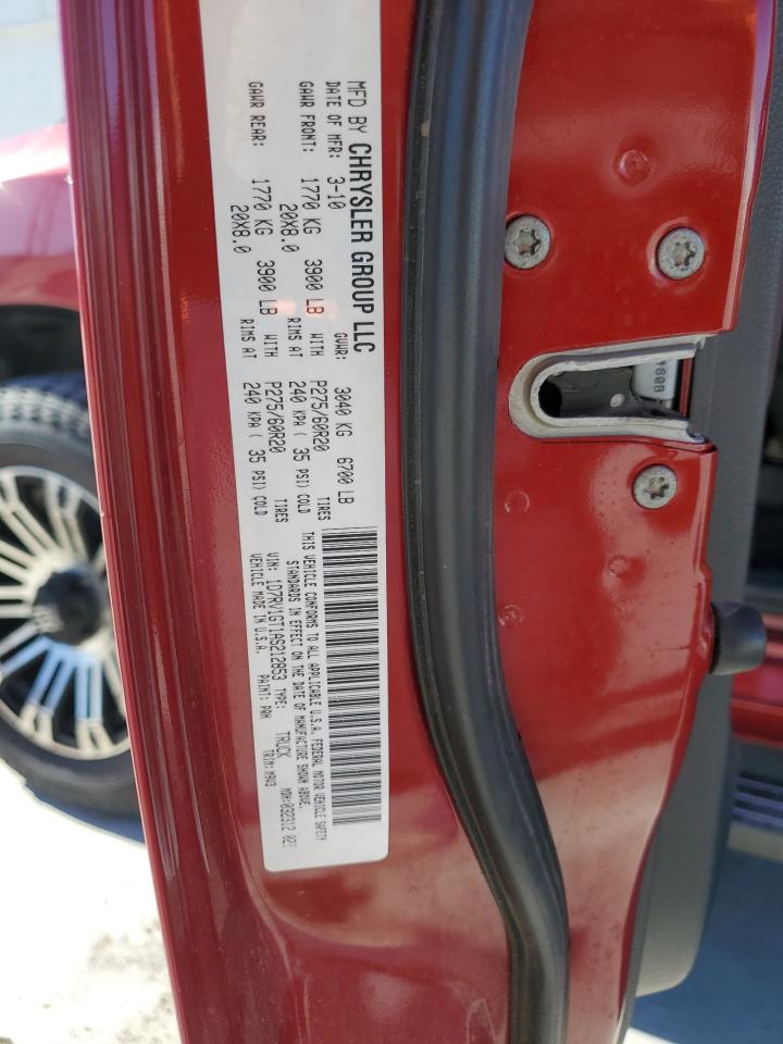 2010 Dodge Ram 1500 VIN: 1D7RV1GT1AS212853 Lot: 89562765