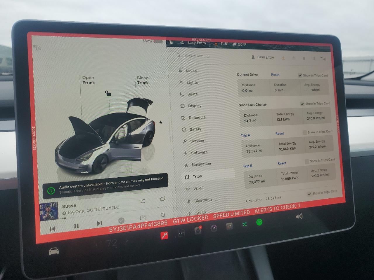 2023 Tesla Model 3 VIN: 5YJ3E1EA4PF413895 Lot: 90373935