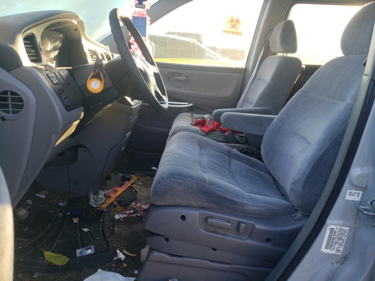 2001 Honda Odyssey Ex VIN: 2HKRL18621H512604 Lot: 94653245