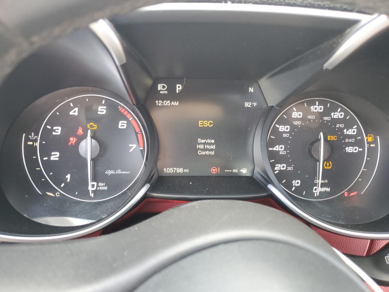 2019 Alfa Romeo Giulia VIN: ZARFAMAN5K7598725 Lot: 82174675