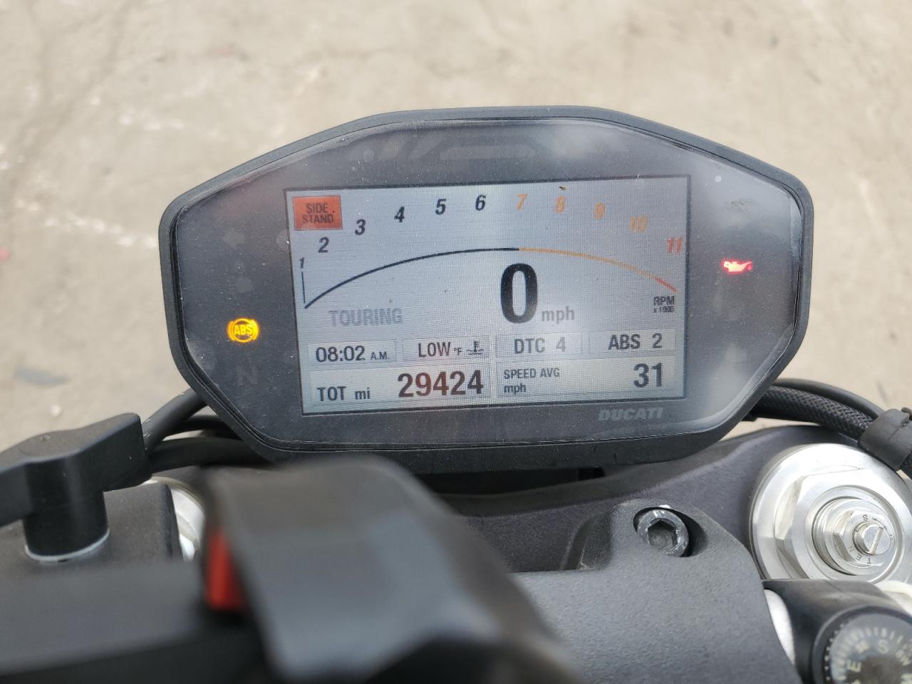 2014 Ducati Monster 1200 VIN: ZDM1RBSV9EB003848 Lot: 82404725