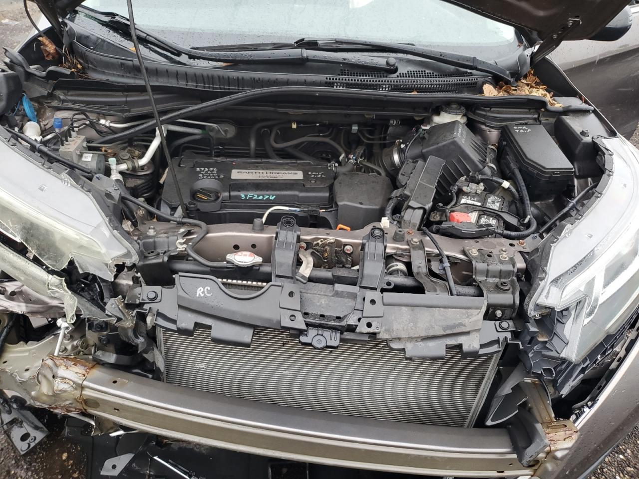 2015 Honda Cr-V Lx VIN: 5J6RM4H36FL041378 Lot: 82211955