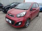 2014 KIA PICANTO 1.0 1 5DR for sale at Copart PETERLEE