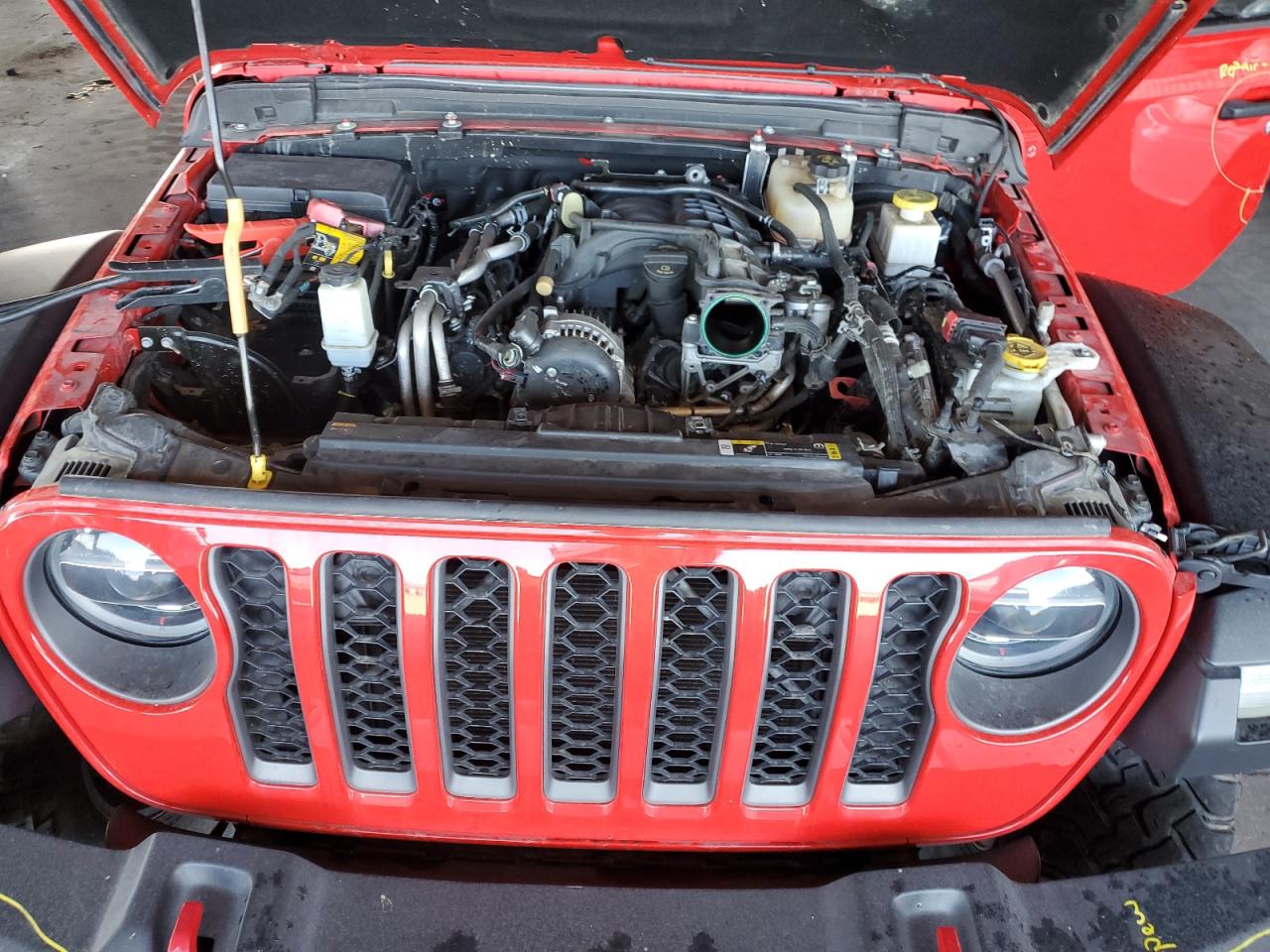 2021 Jeep Gladiator Rubicon VIN: 1C6JJTBG9ML507441 Lot: 82734415