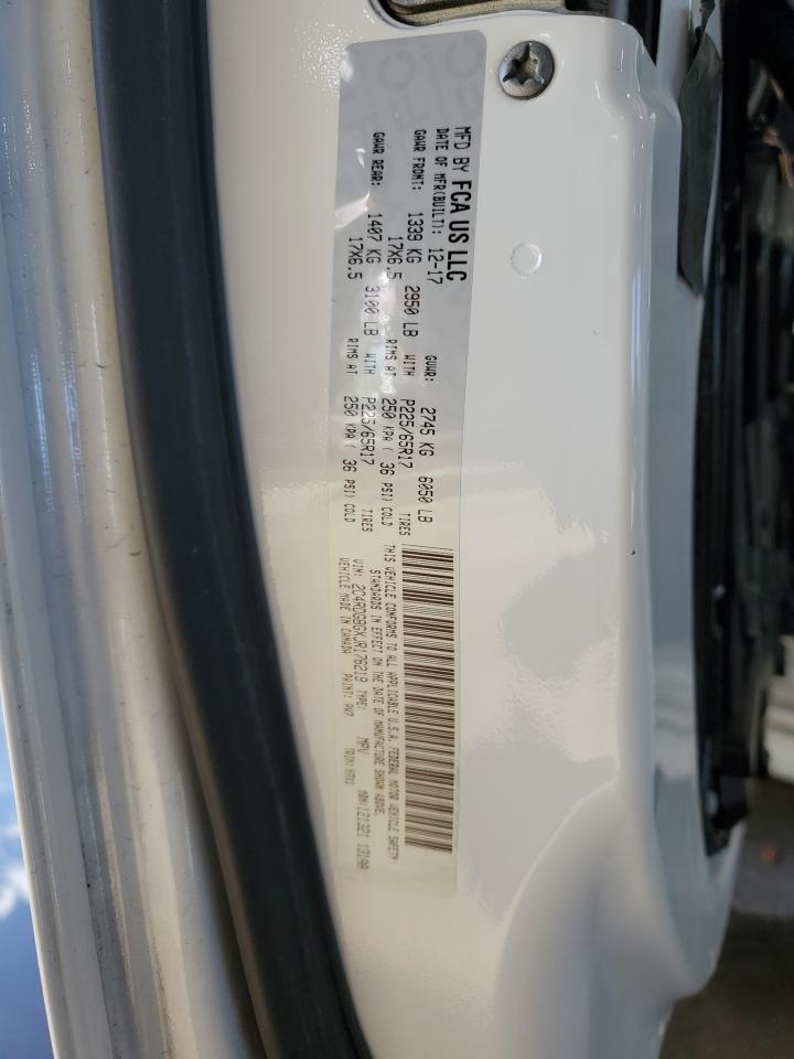 2018 Dodge Grand Caravan Se VIN: 2C4RDGBGXJR176219 Lot: 86081545