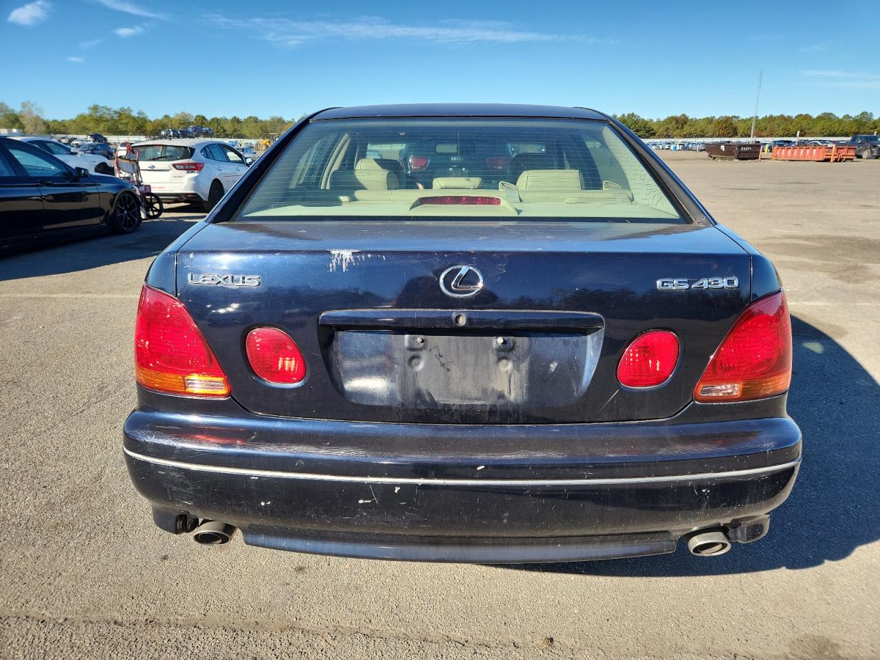 2002 Lexus Gs 430 VIN: JT8BL69S820010378 Lot: 86838115