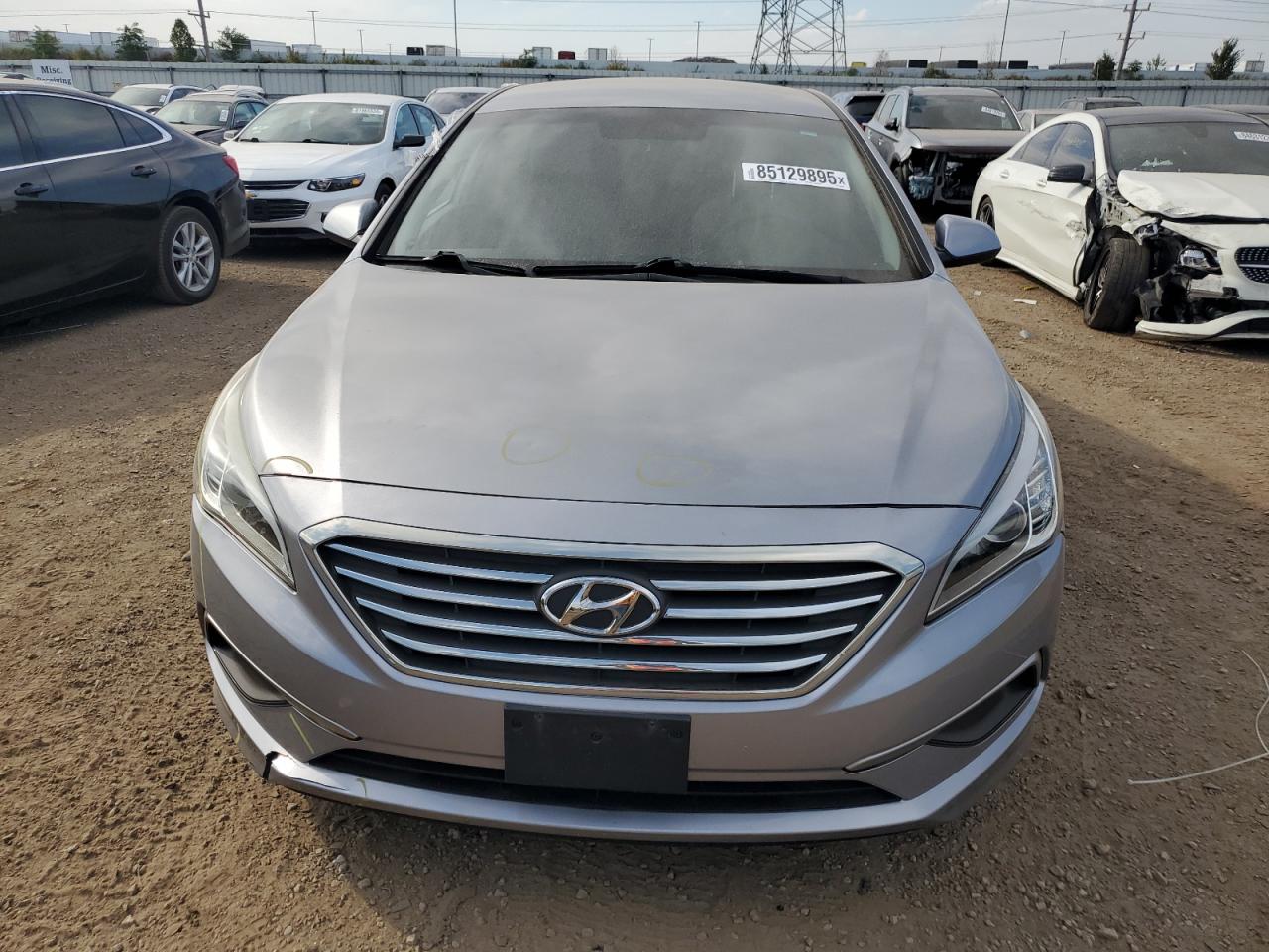 2017 Hyundai Sonata Se VIN: 5NPE24AFXHH592502 Lot: 85129895