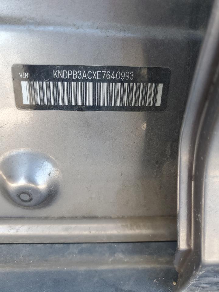 2014 Kia Sportage Base VIN: KNDPB3ACXE7640993 Lot: 86172505