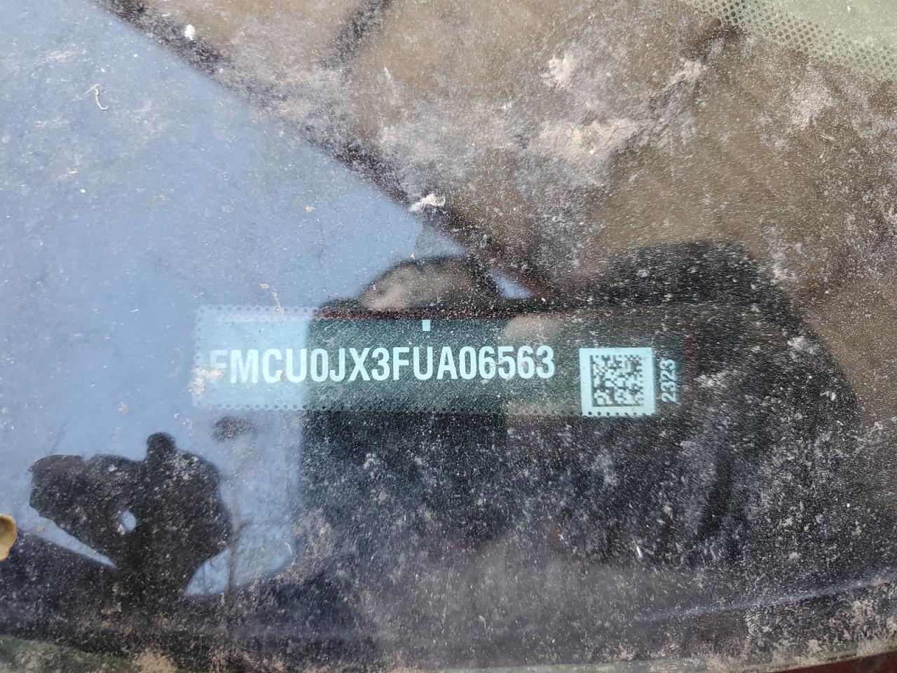 2015 Ford Escape Titanium VIN: 1FMCU0JX3FUA06563 Lot: 82310755