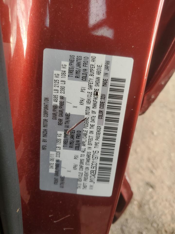 2012 Mazda 5 VIN: JM1CW2BL5C0119715 Lot: 86103895