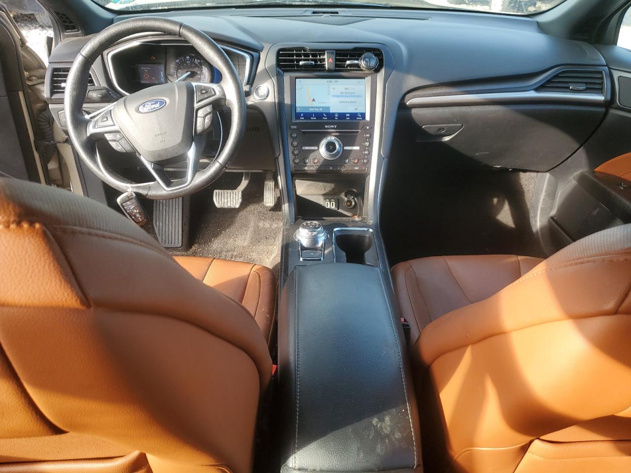 2019 Ford Fusion Titanium VIN: 3FA6P0RU9KR255749 Lot: 85762355