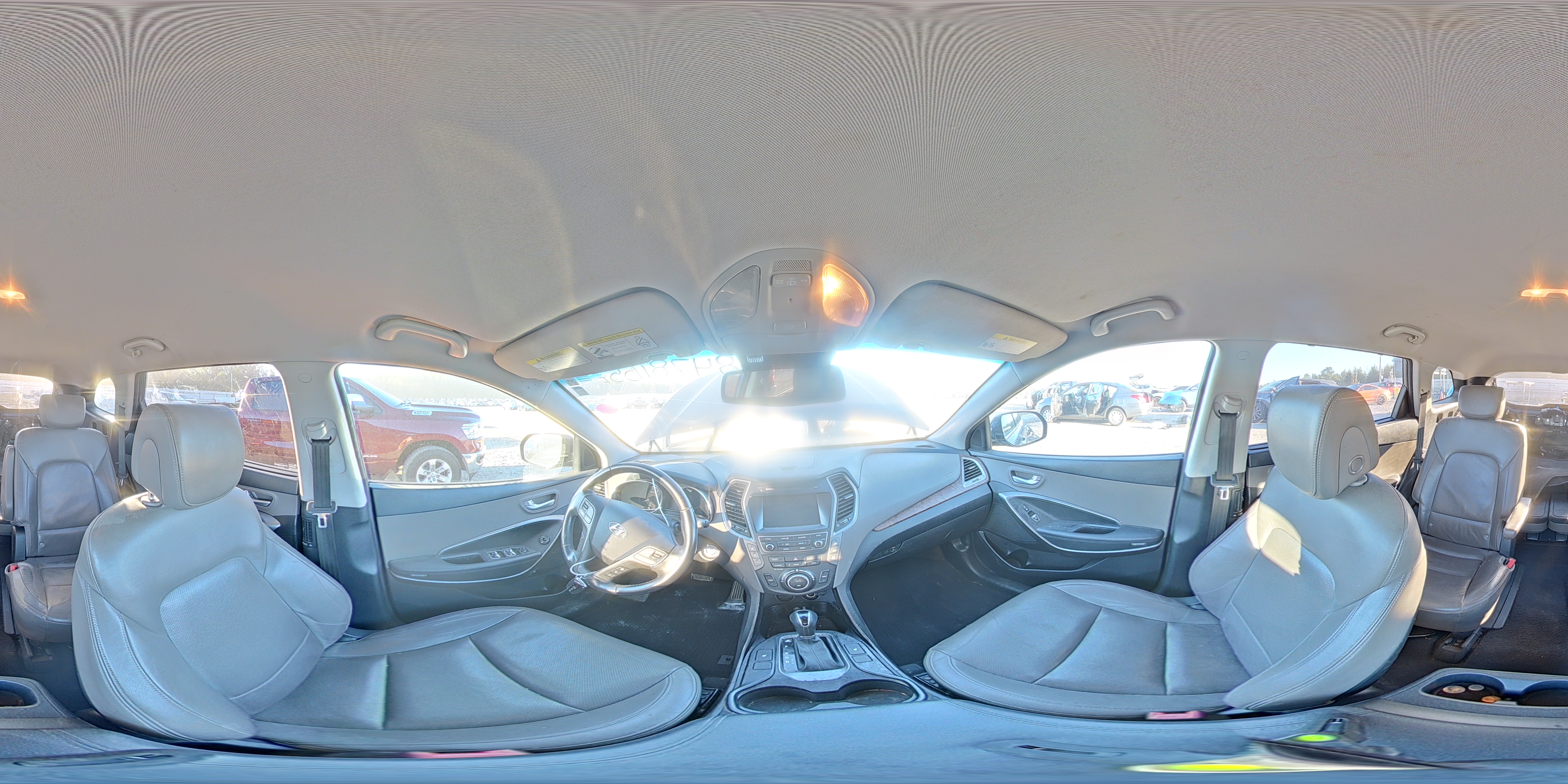 2017 Hyundai Santa Fe Se VIN: KM8SN4HF2HU226129 Lot: 84781155