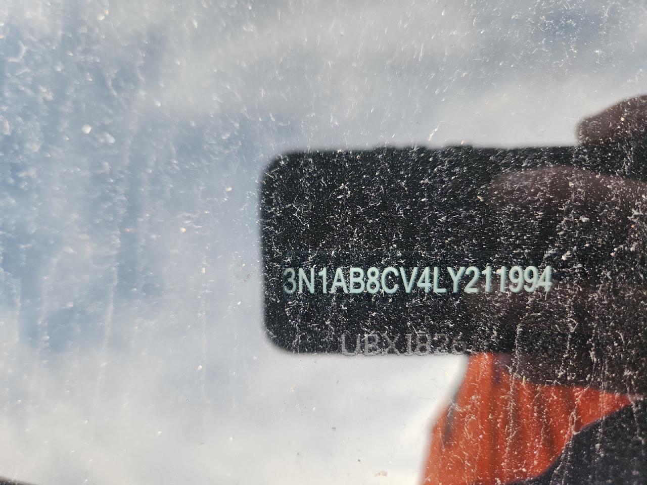 2020 Nissan Sentra Sv VIN: 3N1AB8CV4LY211994 Lot: 84481205