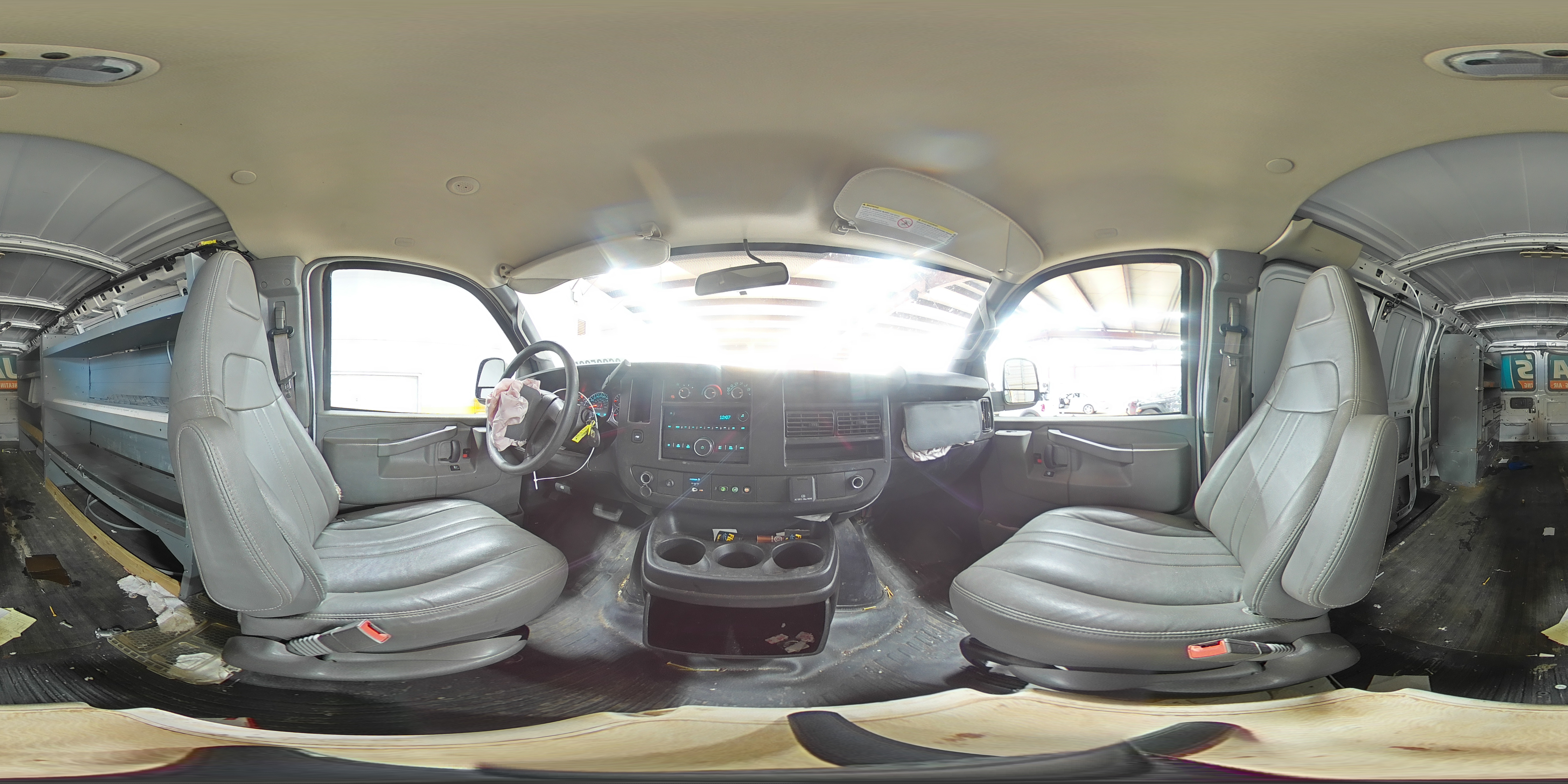 2020 Chevrolet Express Utility / Service Van VIN: 1GCWGAFP3L1219632 Lot: 86305395