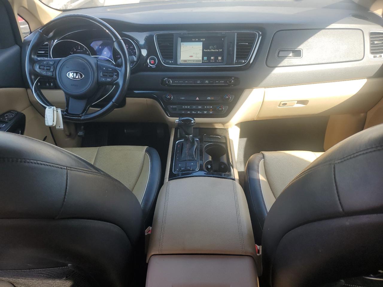 2015 Kia Sedona Sxl VIN: KNDME5C19F6044119 Lot: 82621145