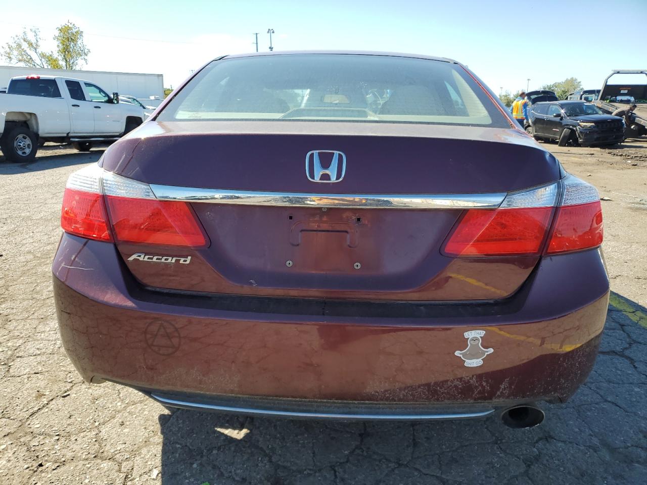 2015 Honda Accord Lx VIN: 1HGCR2F38FA237176 Lot: 85152465