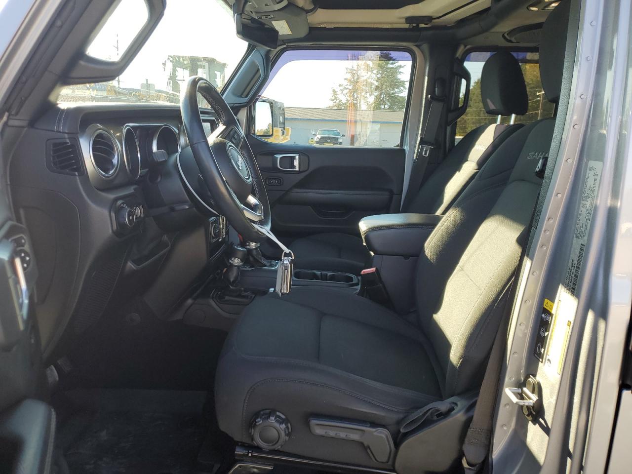 2021 Jeep Wrangler Unlimited Sahara VIN: 1C4HJXEN8MW556945 Lot: 87293515