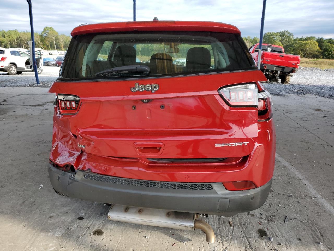 2017 Jeep Compass Sport VIN: 3C4NJCAB5HT697510 Lot: 85344635